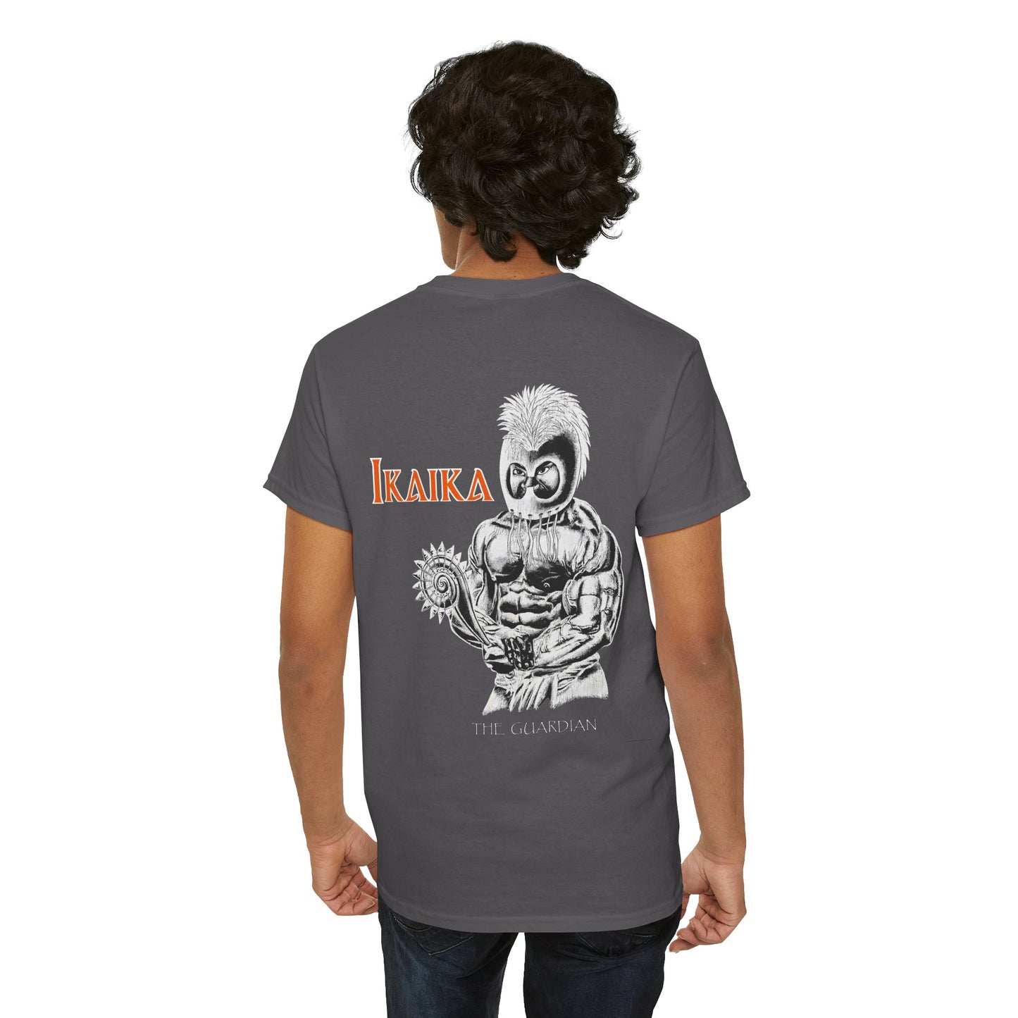 Hawaiian Strength Ikaika The Guardian Vintage Design 90s New Print Unisex Heavy Cotton Tee