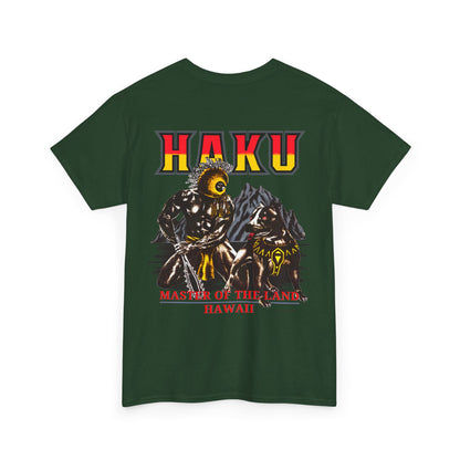 Hawaiian Strength Haku Master of the Land Hawaii Vintage Design 90s New Print Unisex Heavy Cotton Tee