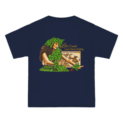 Hawaiian Strength Life of the Land Love Never Ending Beefy-T®  Short-Sleeve T-Shirt