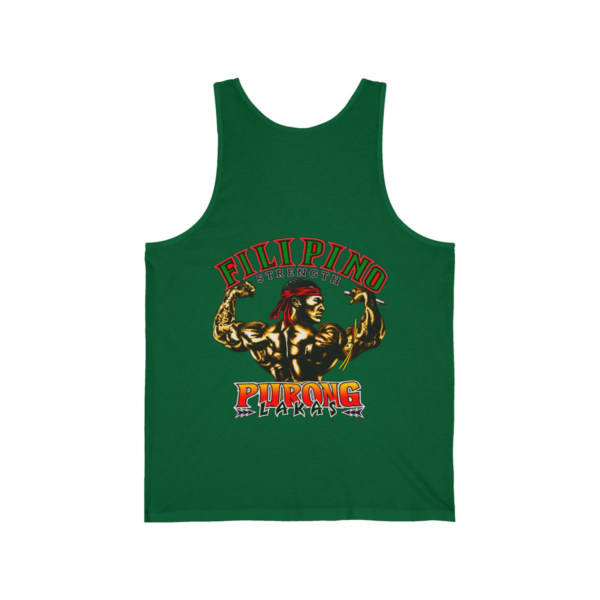 Filipino Strength Purong Lakas Unisex Jersey Tank