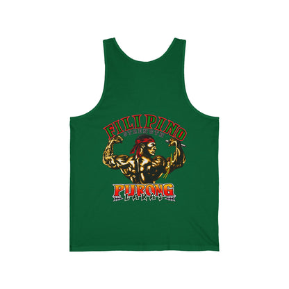 Filipino Strength Purong Lakas Unisex Jersey Tank