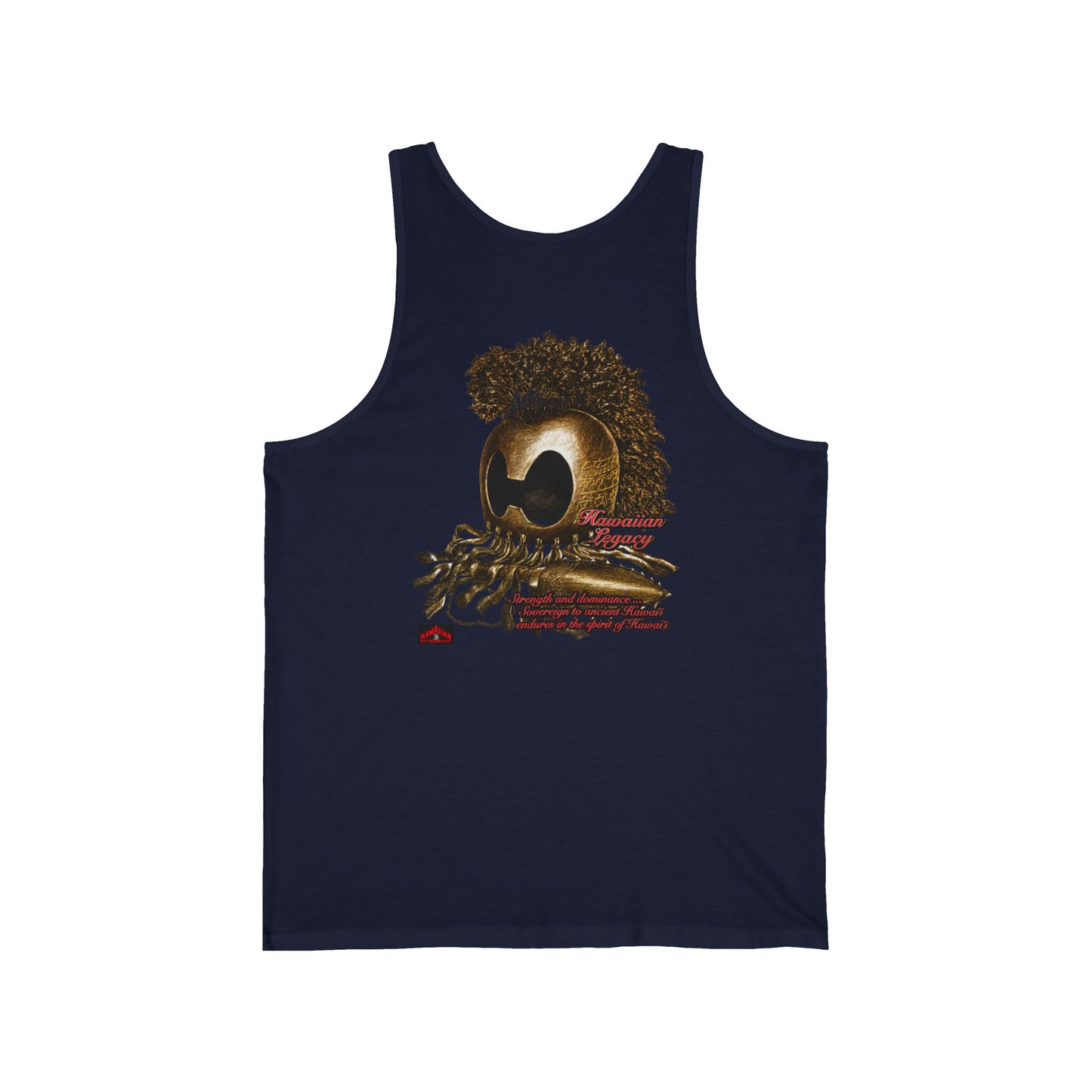 Hawaiian Strength Hawaiian Legacy Strength and Dominance Unisex Jersey Tank