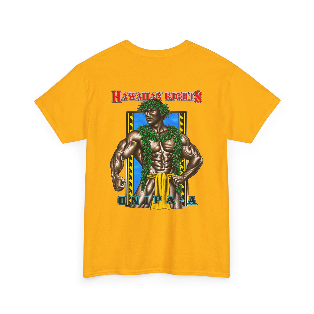Hawaiian Strength Onipa’a Hawaiian Rights T-shirt Unisex Heavy Cotton Tee