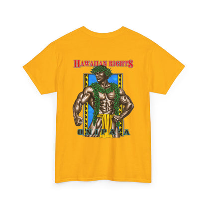 Hawaiian Strength Onipa’a Hawaiian Rights T-shirt Unisex Heavy Cotton Tee