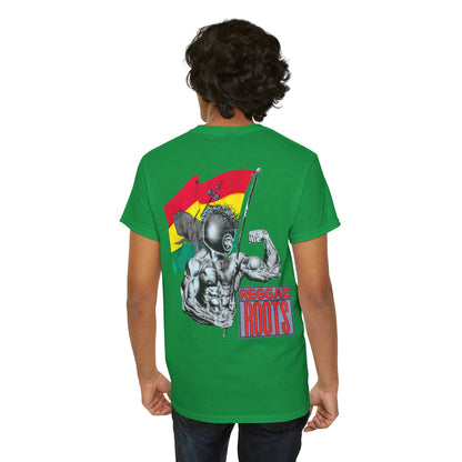 Jawaiian Strength Reggae Roots Vintage Design 90s New Print Unisex Heavy Cotton Tee