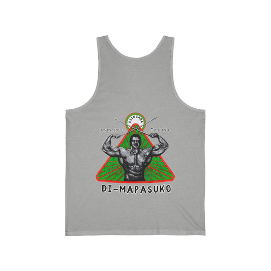 Filipino Strength Invincible Filipino Estocada Vintage Design 90s New Print Unisex Jersey Tank