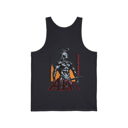 Hawaiian Strength Ali'i Hawaiian Royalty Vintage Design 90s New Print Unisex Jersey Tank