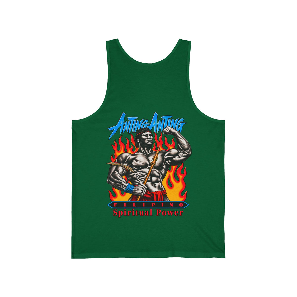 Filipino Strength Anting Anting Filipino Spiritual Power Unisex Jersey Tank
