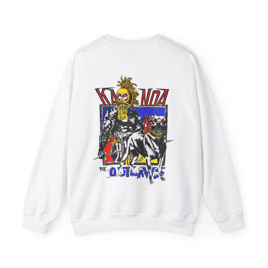 Hawaiian Strength Kanoa The Outlaws Vintage Design 90s New Print Unisex Heavy Blend™ Crewneck Sweatshirt