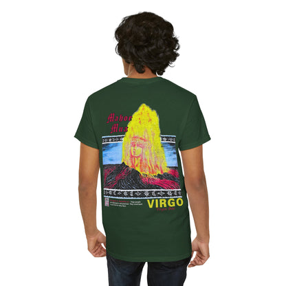 Hawaiian Strength Virgo Mahoe Mua Virgin Pele Vintage Design 90s New Print Unisex Heavy Cotton Tee