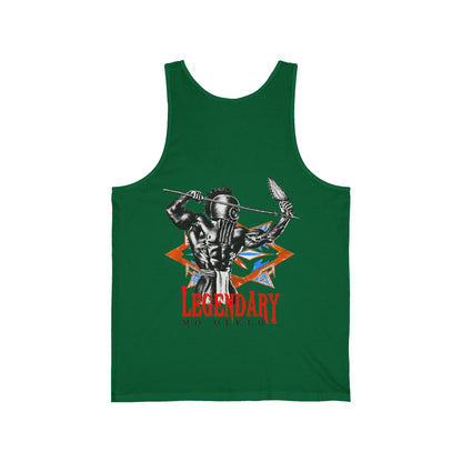Hawaiian Strength Legendary Mo'olelo Vintage 90s Design New Print Unisex Jersey Tank