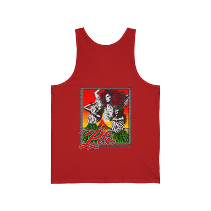 Hawaiian Strength Pele Volcano Goddess Unisex Jersey Tank