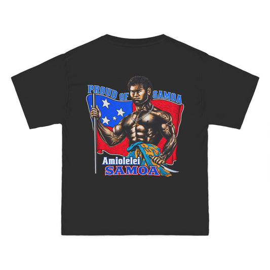 Samoan Strength Proud of Samoa Amiolelei Samoa Beefy-T®  Short-Sleeve T-Shirt