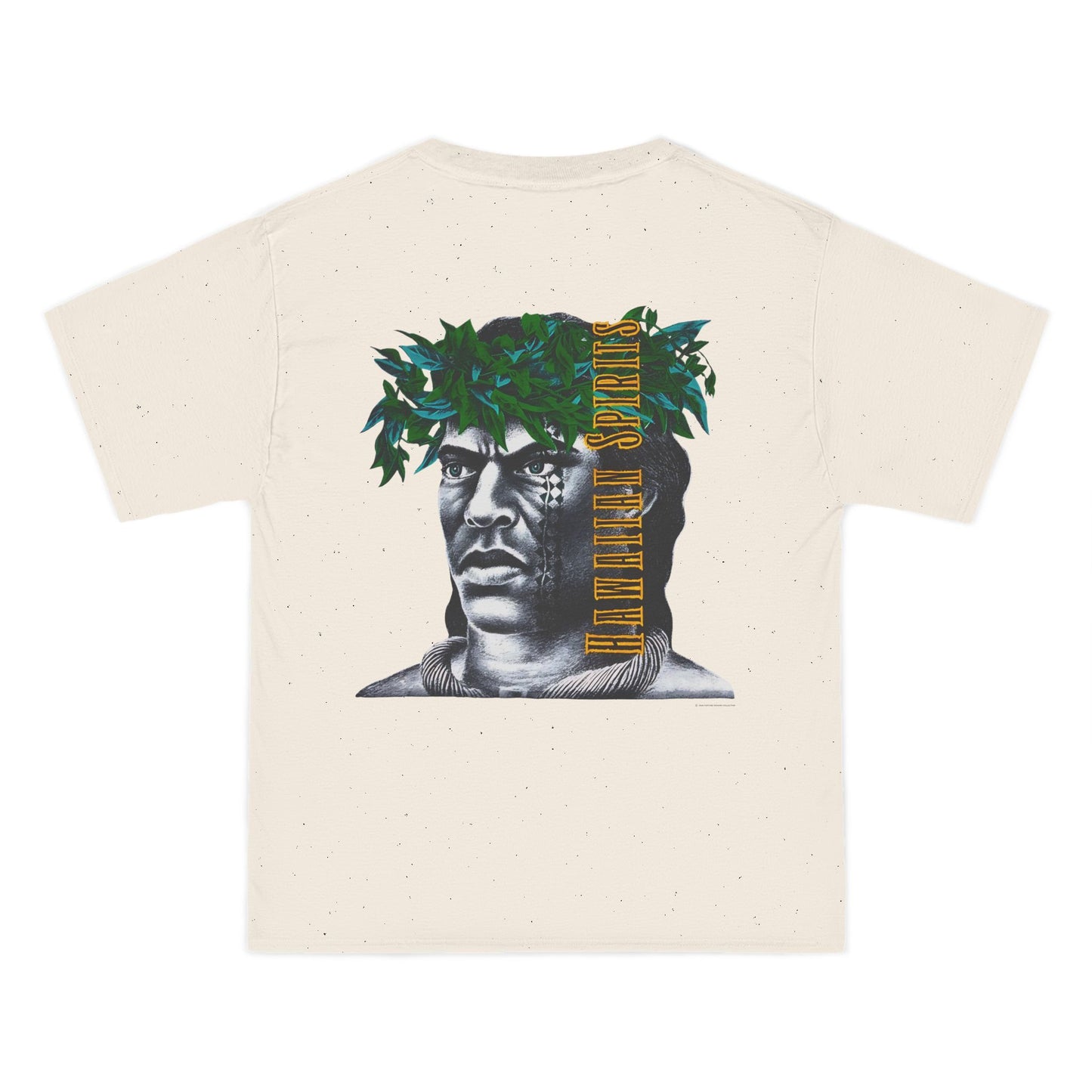 Hawaiian Strength Hawaiian Spirits Vintage Design 90s New Print Beefy-T®  Short-Sleeve T-Shirt