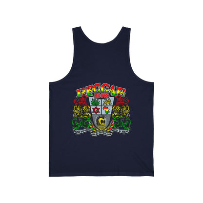 Jawaiian Strength Reggae Roots Unisex Jersey Tank