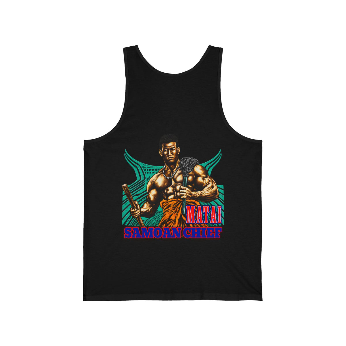 Samoan Strength Samoan Chief Matai Unisex Jersey Tank