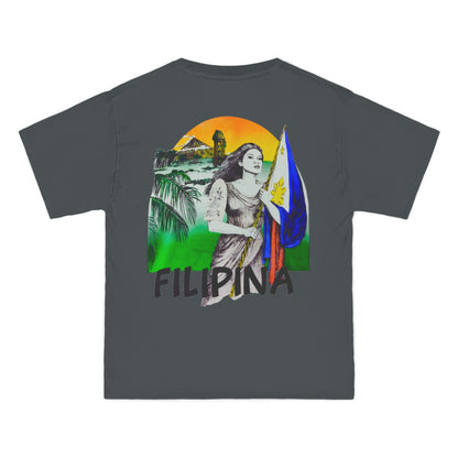 Filipino Strength Filipina Vintage Design 90s New Print Beefy-T®  Short-Sleeve T-Shirt