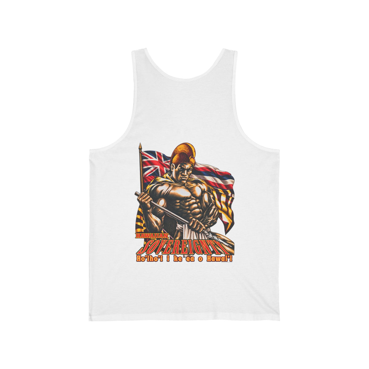 Hawaiian Strength Hawaiian Sovereignty Unisex Jersey Tank