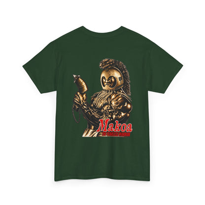 Hawaiian Strength Makoa The Fearless Warrior Unisex Heavy Cotton Tee