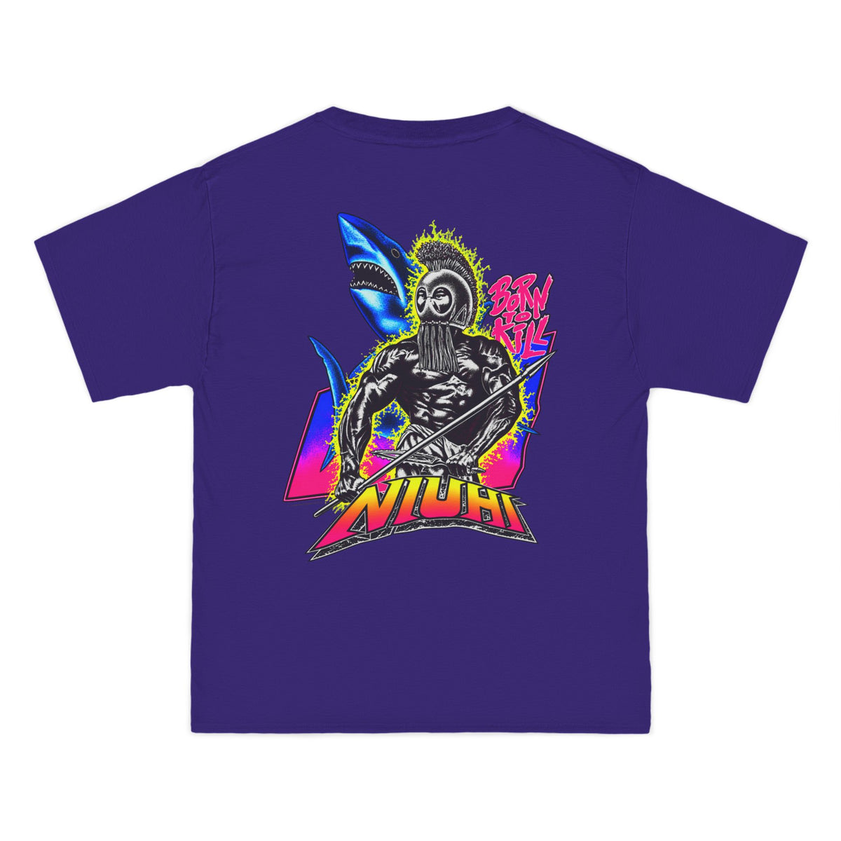 Hawaiian Strength Niuhi Born To Kill Beefy-T®  Short-Sleeve T-Shirt