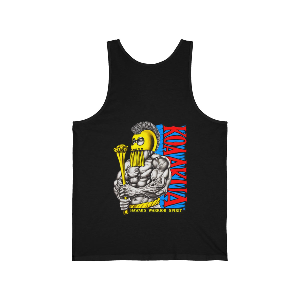 Hawaiian Strength Koa Akua Hawaii's Warrior Spirit Unisex Jersey Tank