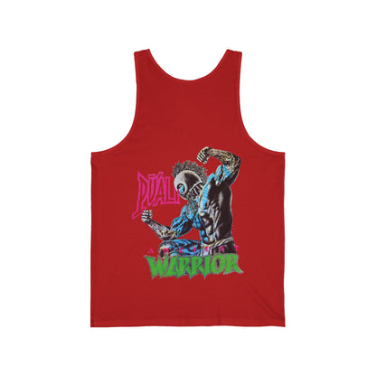 Hawaiian Strength Puali Ancient Warrior Vintage Design 90s New Print Unisex Jersey Tank