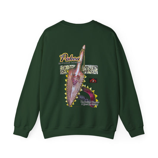 Hawaiian Strength Pahoa Hawaiian Dagger Vintage 90s Design New Unisex Heavy Blend™ Crewneck Sweatshirt