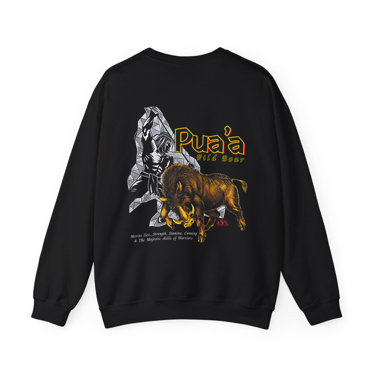Local Strength Pua'a Wild Boar Unisex Heavy Blend™ Crewneck Sweatshirt