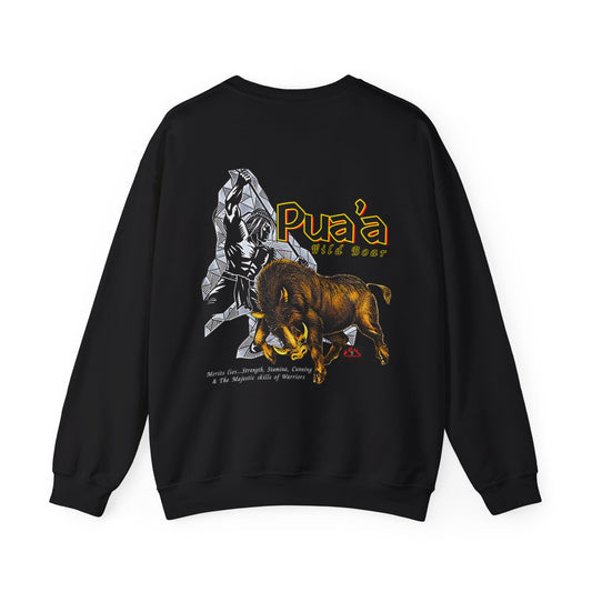 Local Strength Pua'a Wild Boar Unisex Heavy Blend™ Crewneck Sweatshirt