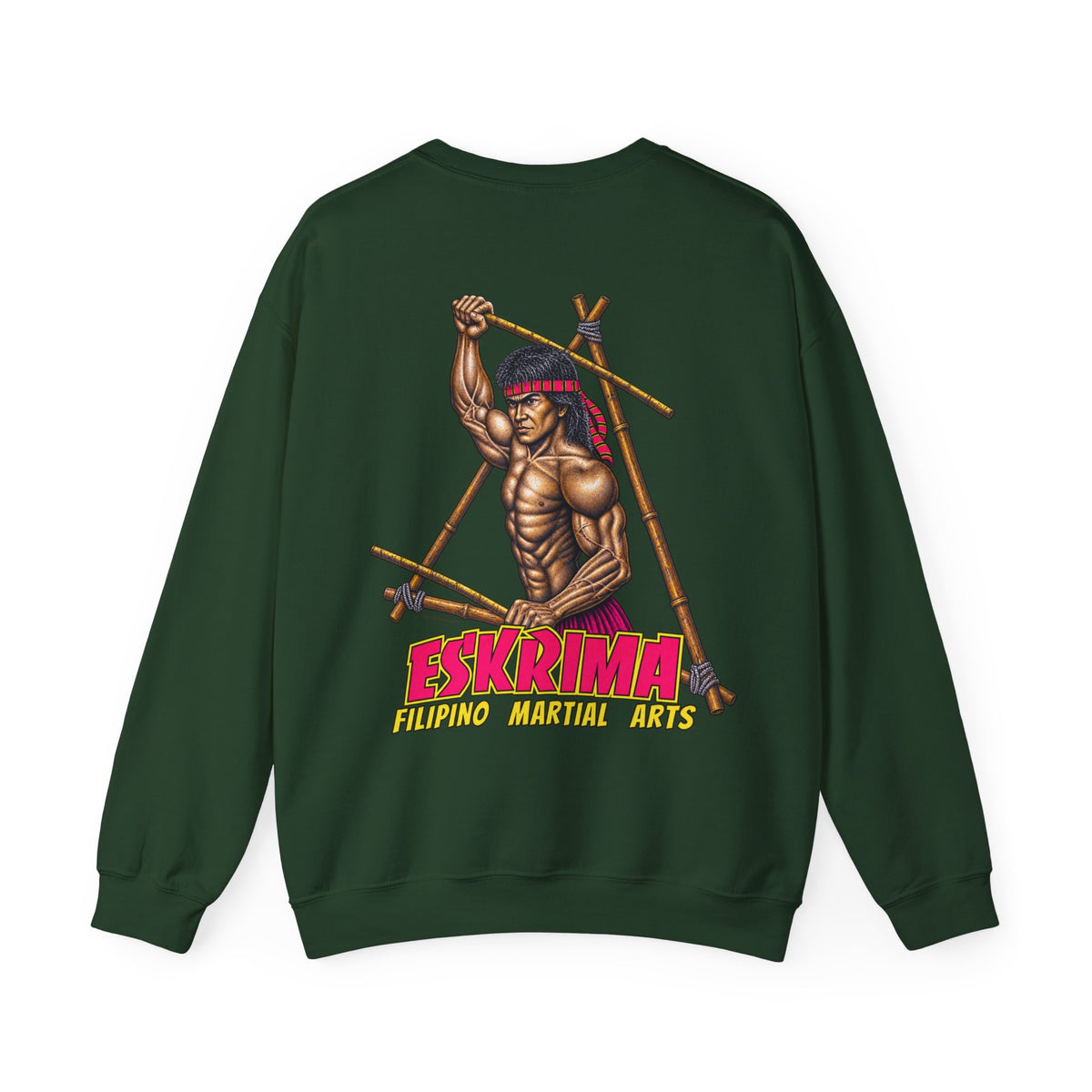 Filipino Strength Eskrima Filipino Martial Arts Unisex Heavy Blend™ Crewneck Sweatshirt