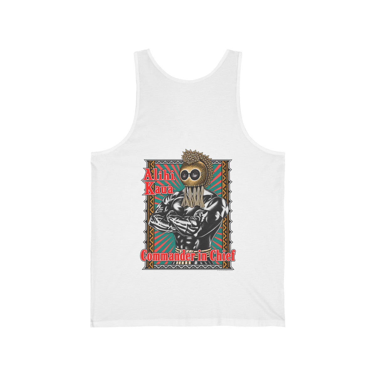 Hawaiian Strength Alihi Kaua Commander in Chief Unisex Jersey Tank