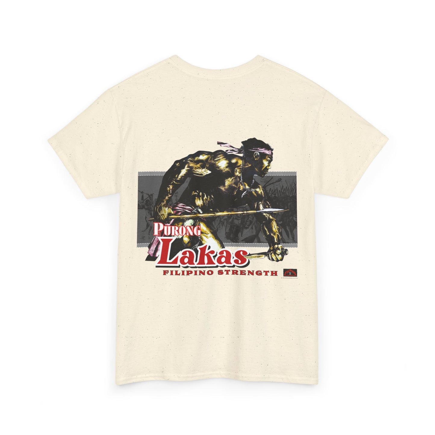 Filipino Strength Purong Lakas Filipino Strength Unisex Heavy Cotton Tee
