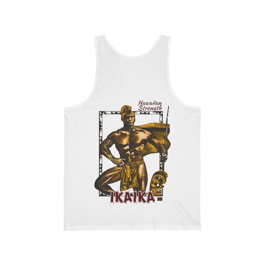 Hawaiian Strength Ikaika Hawaiian Strength Vintage Design 90s New Print Unisex Jersey Tank