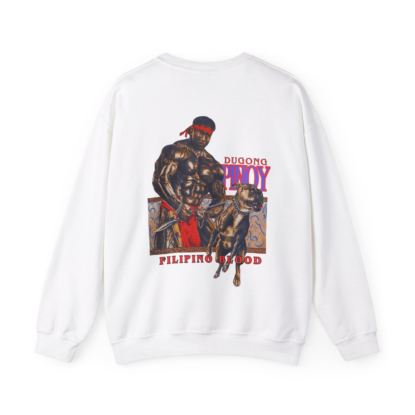 Filipino Strength Dugong Pinoy Filipino Blood Vintage Design 90s New Print Unisex Heavy Blend™ Crewneck Sweatshirt