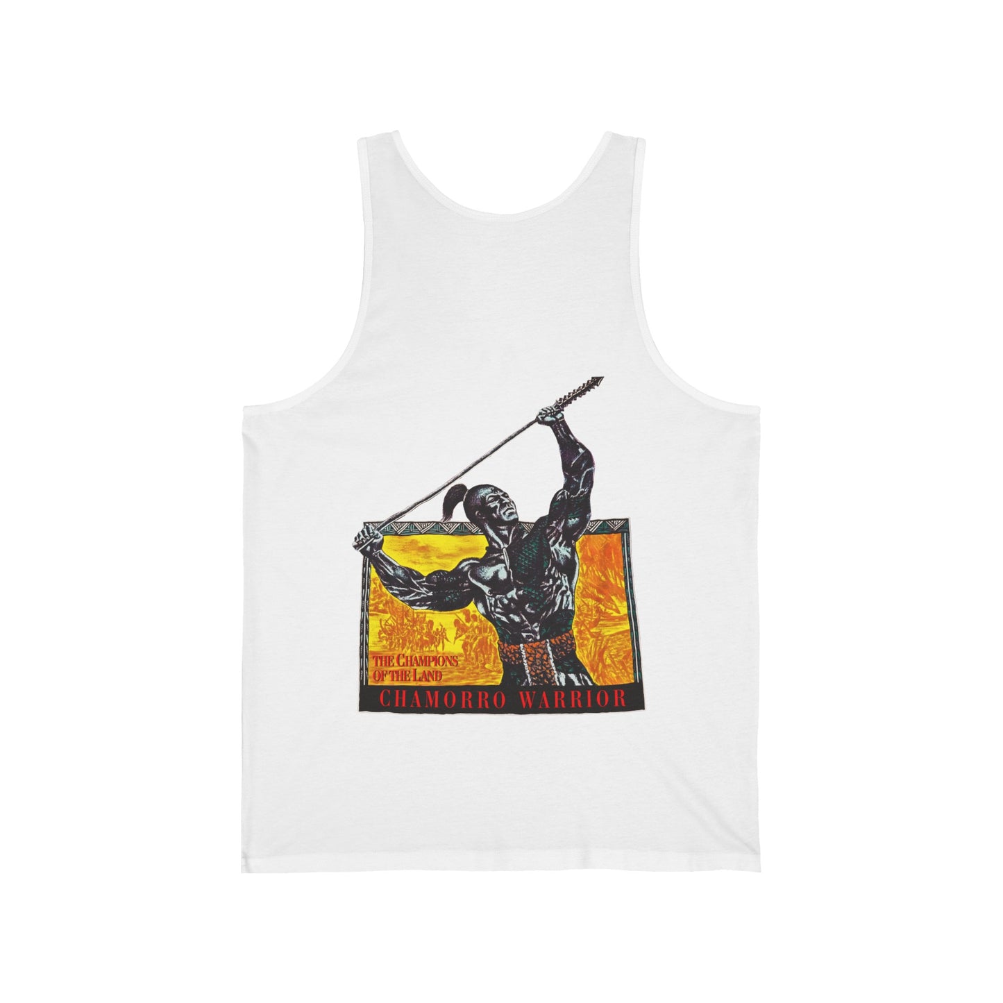 Chamorro Warrior Guam The Champions Of The Land Vintage Design 90s New Print Unisex Jersey Tank