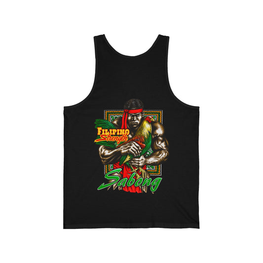 Filipino Strength Sabong Unisex Jersey Tank