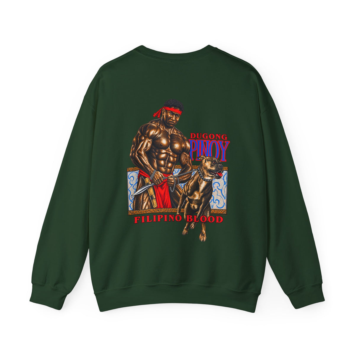 Filipino Strength Dugong Pinoy Filipino Blood Unisex Heavy Blend™ Crewneck Sweatshirt
