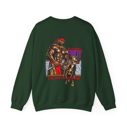 Filipino Strength Dugong Pinoy Filipino Blood Unisex Heavy Blend™ Crewneck Sweatshirt