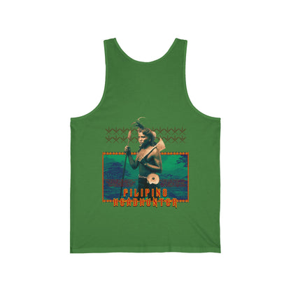 Filipino Strength Filipino HeadHunter Unisex Jersey Tank