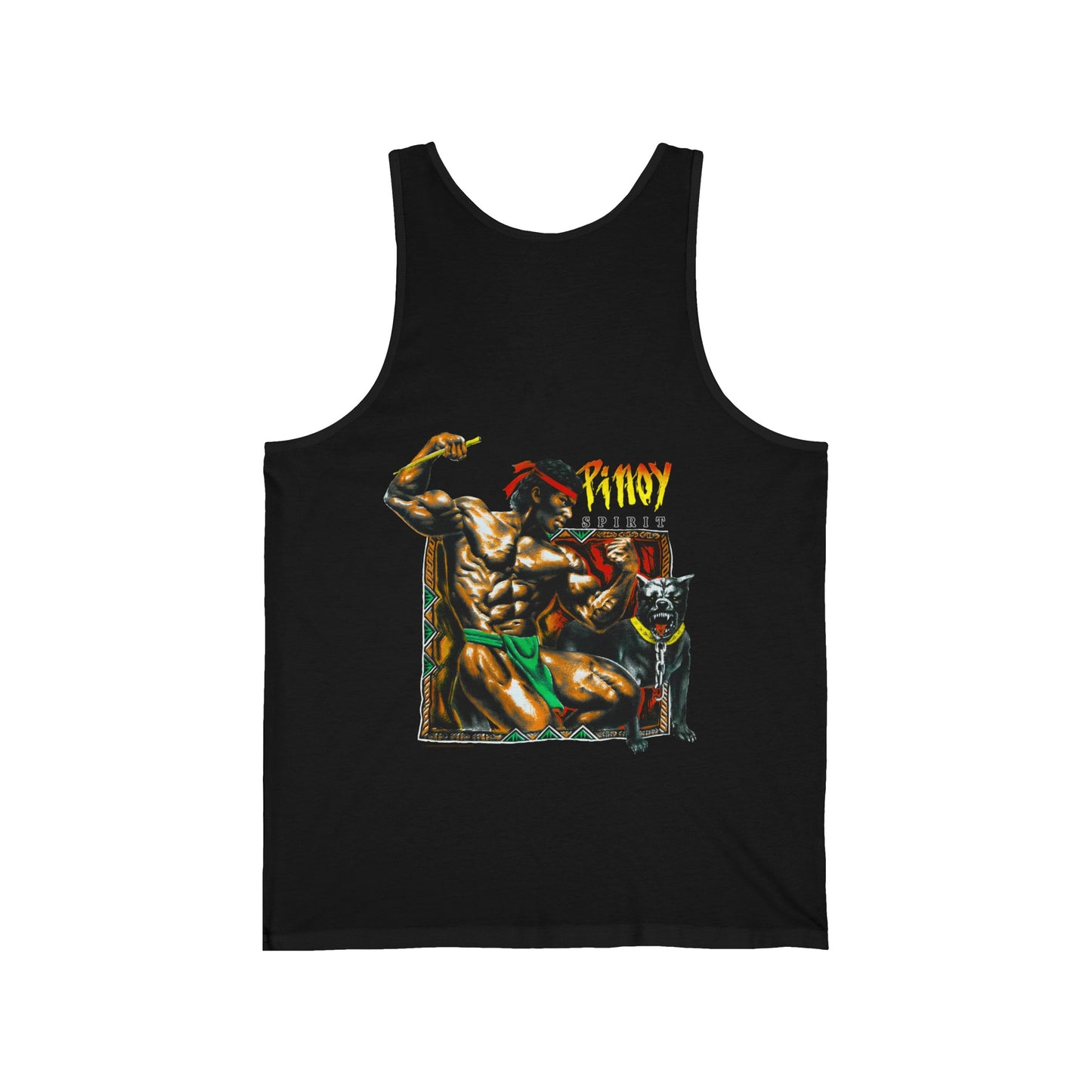 Filipino Strength Pinoy Spirit Vintage Design 90s New Print Unisex Jersey Tank