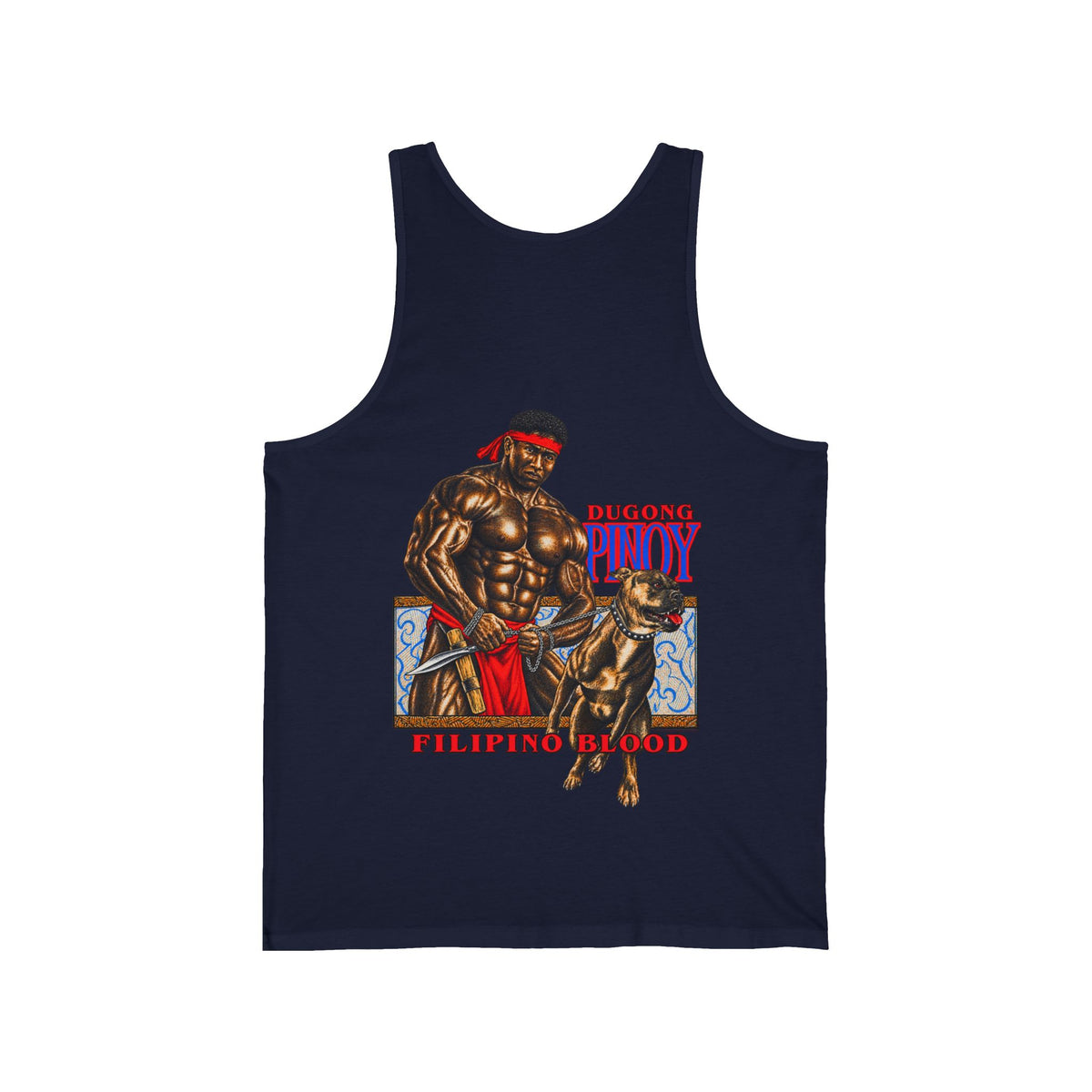 Filipino Strength Dugong Pinoy Filipino Blood Unisex Jersey Tank