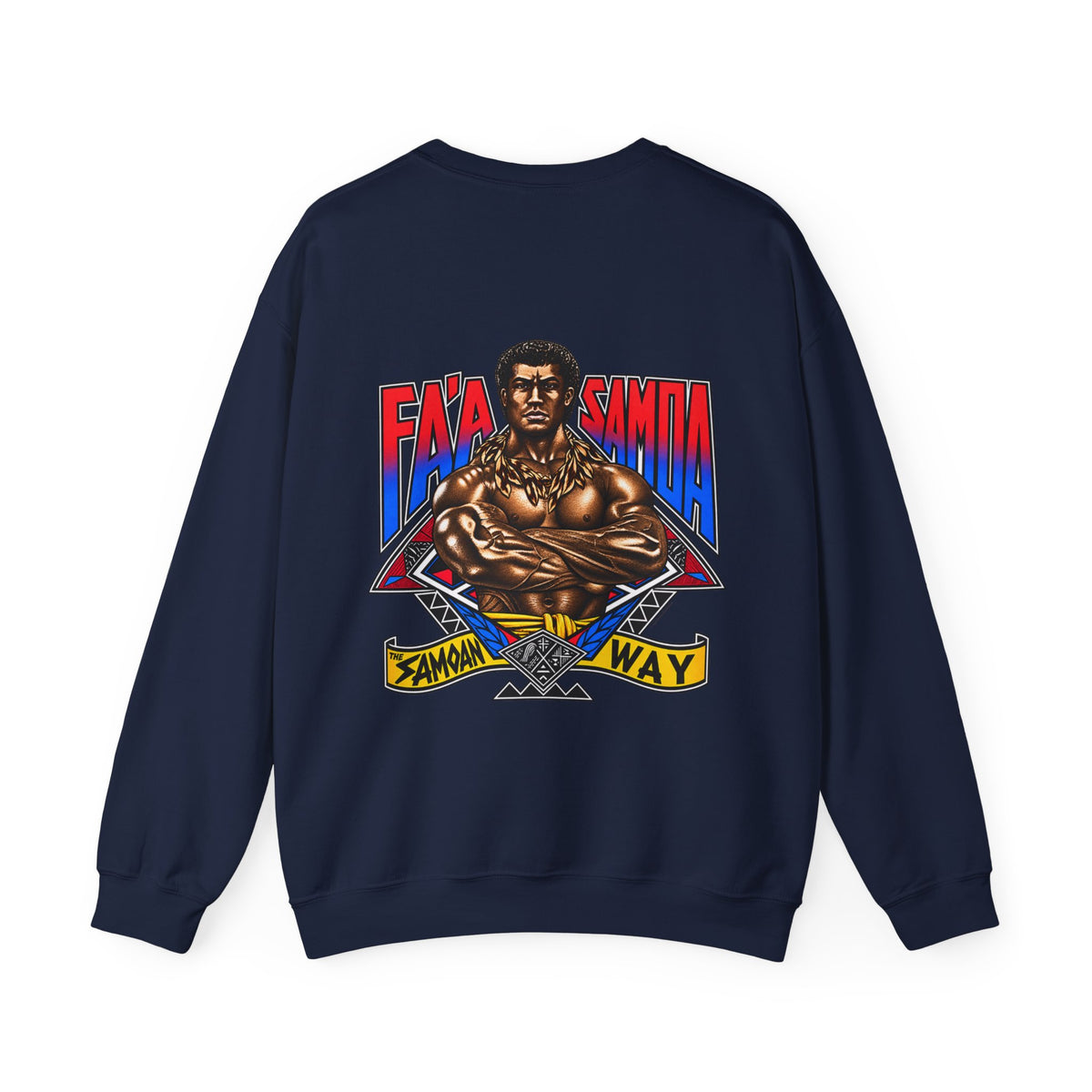 Samoan Strength Fa'a Samoa The Samoan Way Unisex Heavy Blend™ Crewneck Sweatshirt