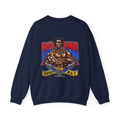 Samoan Strength Fa'a Samoa The Samoan Way Unisex Heavy Blend™ Crewneck Sweatshirt