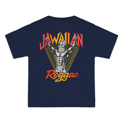 Jawaiian Strength Jawaiian Reggae Vintage Design 90s New Print Beefy-T®  Short-Sleeve T-Shirt