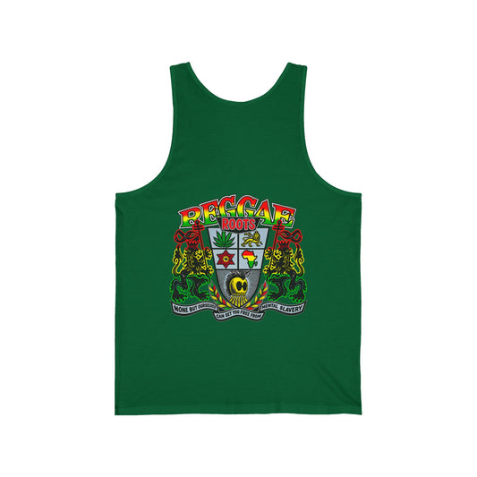 Jawaiian Strength Reggae Roots Unisex Jersey Tank