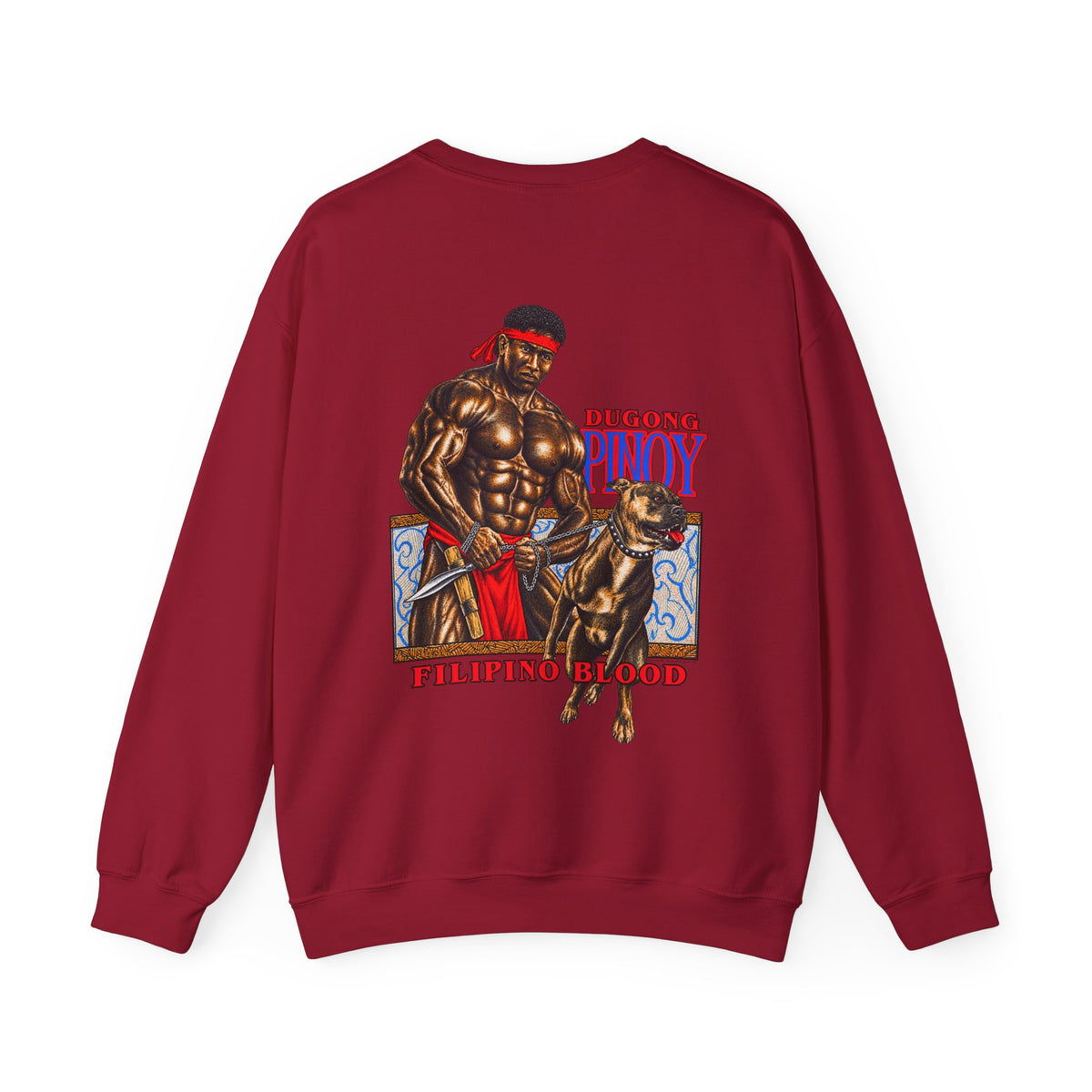 Filipino Strength Dugong Pinoy Filipino Blood Unisex Heavy Blend™ Crewneck Sweatshirt