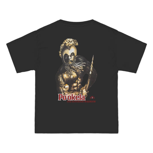 Hawaiian Strength Po'okela The Superior Warrior Vintage Design 90s New Print Beefy-T®  Short-Sleeve T-Shirt