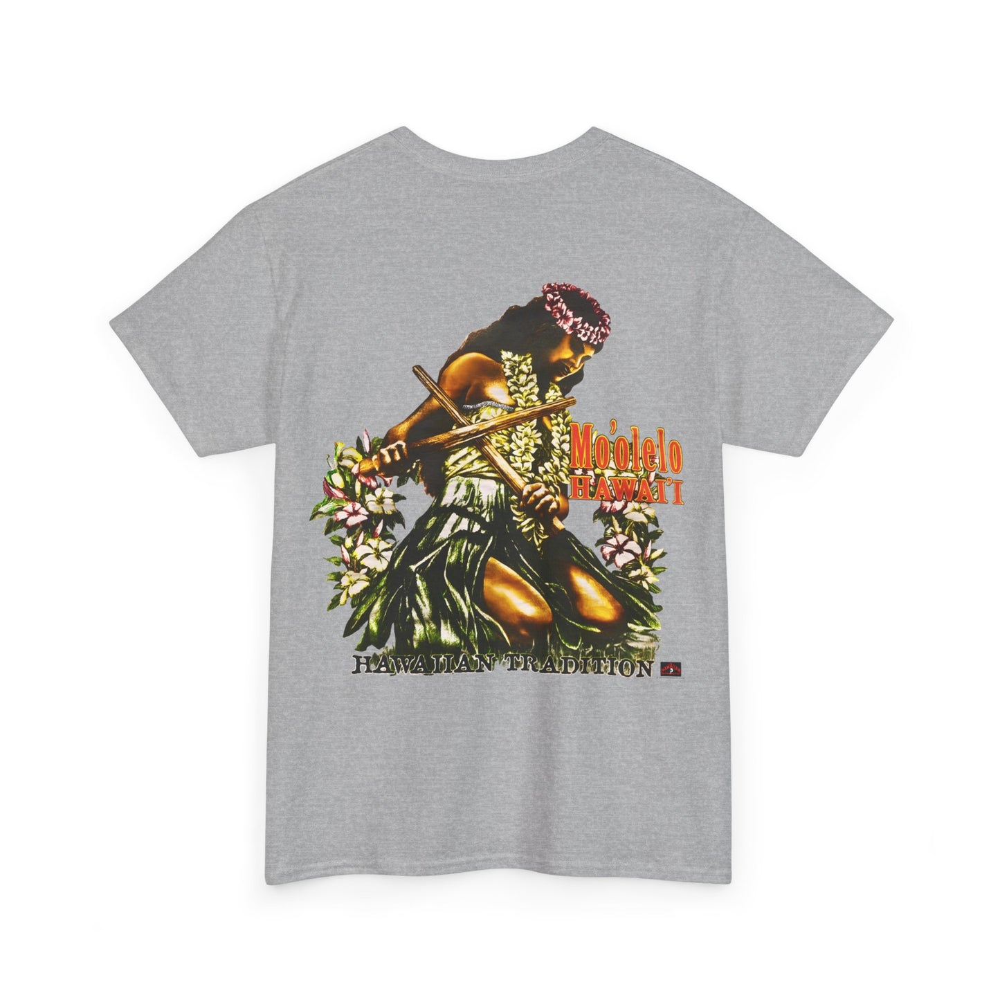 Hawaiian Strength Hawaiian Tradition Mo'olelo Hawai'i Vintage Design 90s New Print T-shirt Unisex Heavy Cotton Tee