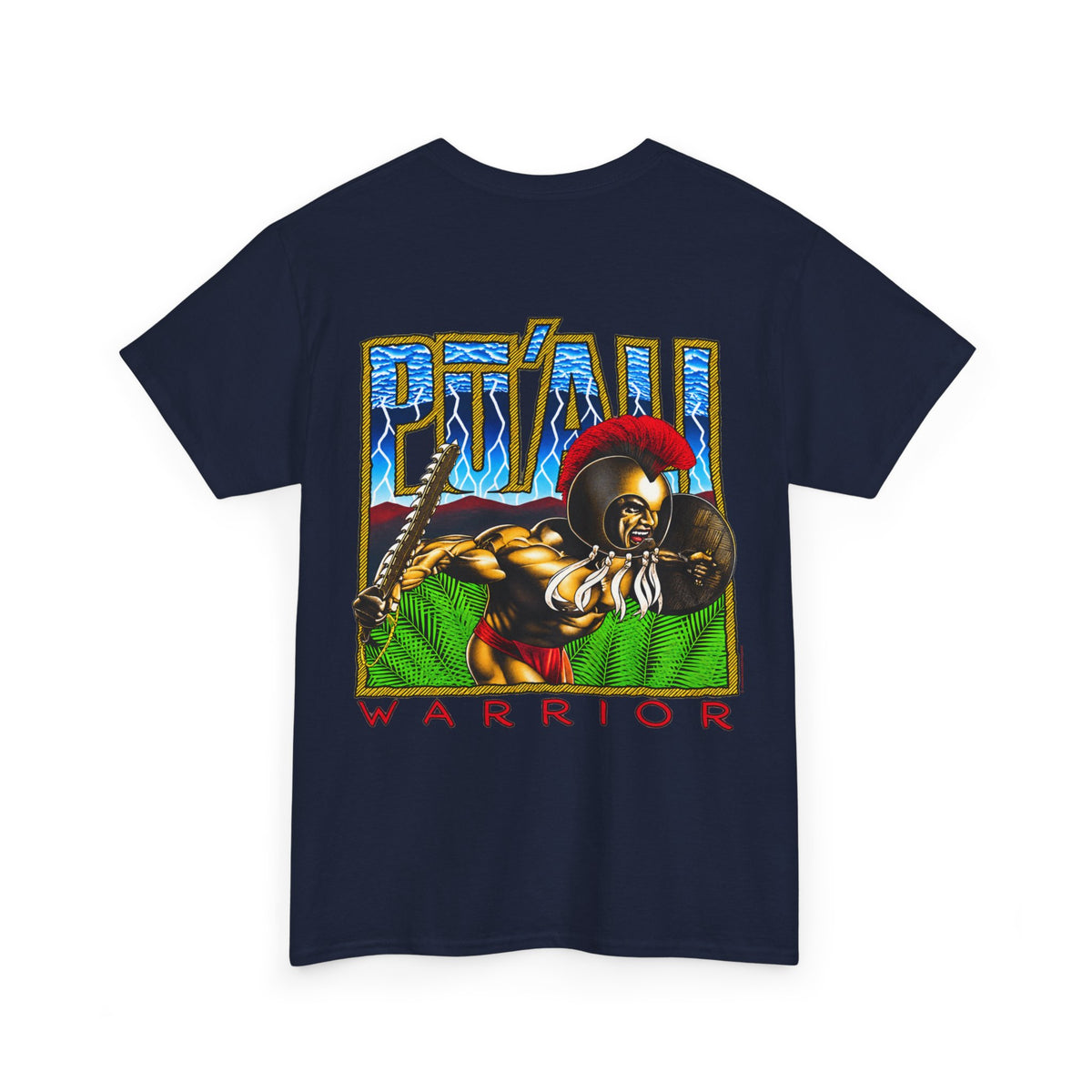 Hawaiian Strength Pu'ali Warrior Unisex Heavy Cotton Tee