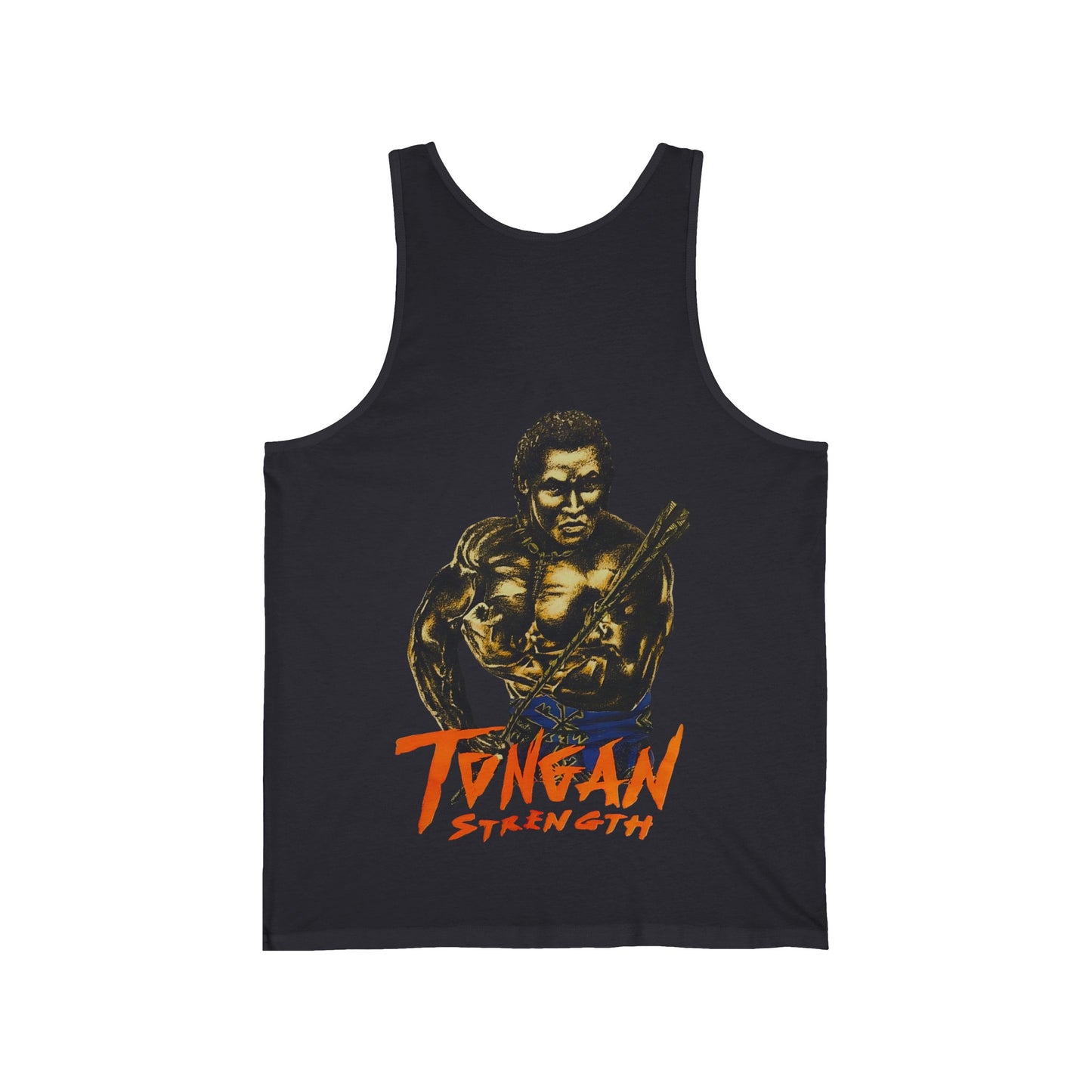 Local Strength Tongan Strength Vintage Design 90s New Print Unisex Jersey Tank